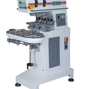 Semi-Automatisering Pad Printing Machine Pad Printer Handleiding Tampografie Drukmachine