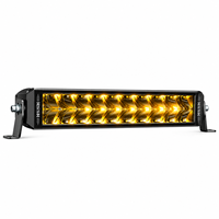 Barre lumineuse LED HSSH RGB à double rangée, 10 pouces, 100W, faisceau indirect, barre lumineuse tout-terrain pour camion, SUV, VTT, 4x4