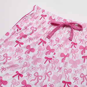 Pigiami di Alta Qualità per Donne, Set Pigiama in Tessuto di Bambù con Motivi Personalizzati, Vendita all'Ingrosso - Product Image 5
