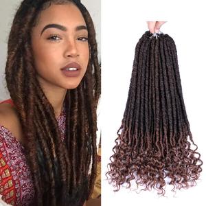 locs crochet trenzas pelo mambo de cerraduras de ganchillo de la extensión del pelo de locs ganchillo pelo - Product Image 1