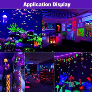 10W 20W 30W 50W 100W 150W 200W à 500w <span class=keywords><strong>UV</strong></span> lampe de scène de <span class=keywords><strong>lumière</strong></span> <span class=keywords><strong>noire</strong></span> IP65 <span class=keywords><strong>UV</strong></span> violet 365NM 395nm 400nm fabricant de <span class=keywords><strong>lumière</strong></span> d'inondation - Product Image 6