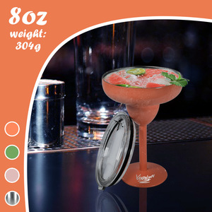 Verre à cocktail coupe isotherme en acier inoxydable 304 de 8 oz, double paroi sous vide, pour <span class=keywords><strong>martini</strong></span>, idéal pour bars, fêtes et cadeaux - Product Image 2
