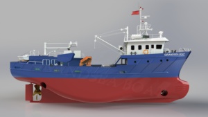 Grandsea-monedero comercial de acero de 27m, Seiner, buque de pesca, en venta - Product Image 2