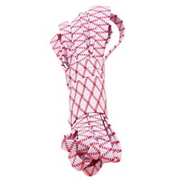 Cordon élastique double couche en polyester épaissi, cordon élastique plat, cordon en caoutchouc pour vêtements, cordon élastique rayé style crochet