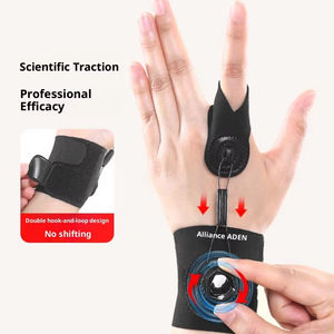 Rotary Trigger Finger Orthotic Thumb Tendon Bainha Fixer Respirável Borracha Natural Finger Bend Inner Buckle Joint Protective - Product Image 1