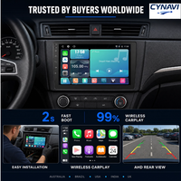 Autoradio universel Linux 9 pouces avec CarPlay sans fil, Android Auto, caméra AHD, écran tactile IPS, DSP, radio FM, Bluetooth et fonction téléphone