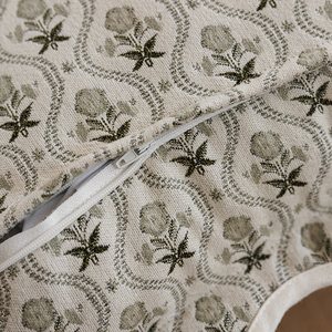 Fodera per <span class=keywords><strong>cuscino</strong></span> decorativo Innermor Jacquard 45x45cm 100% Poliestere <span class=keywords><strong>con</strong></span> <span class=keywords><strong>bordo</strong></span> ondulato, stile moderno, per divano e casa - Product Image 5