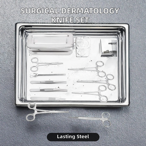 Equipo Médico Quirúrgico, Juego de Instrumentos de Dermatología, Cuchilla Manual de Acero para Injertos de Piel, Certificación CE Clase I - Product Image 2
