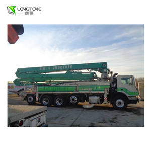 รถปั๊มคอนกรีตมือสอง ขนาด 37 ม. 42 ม. 48 ม. 56 ม. รถปั๊มติดตั้งบนรถบรรทุกมือสอง - Product Image 3