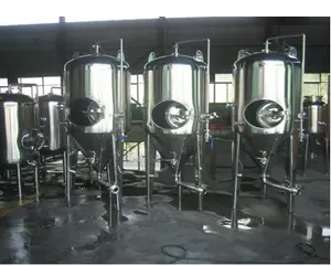 Трубки для брожения, емкость 50 л, 100 л, пивоваренное оборудование из нержавеющей стали, конический ферментер