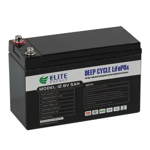 Baterai sepeda motor lifepo4 12v 5ah, baterai 5 amp 12v 5ah ups pin 12v 5amp