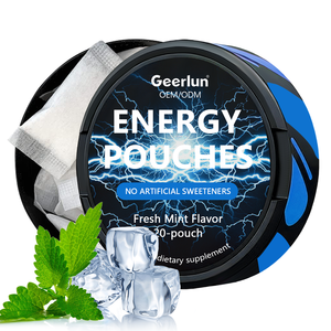 Bolsitas de Energía con Cafeína al por Mayor, Sin Azúcar, Suplemento Vegano, Taurina, Aumento de la Concentración Mental, Bolsitas Nootrópicas - Product Image 2