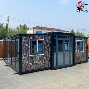 Casa Container Prefabbricata Espandibile da 20Ft 40Ft Pronta per la Spedizione, Casa Prefabbricata Compatta <span class=keywords><strong>in</strong></span> <span class=keywords><strong>Vendita</strong></span> con 3, 4 o 5 Camere da Letto - Product Image 2
