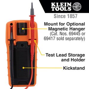 Multímetro Digital Klein Tools MM420, 600V AC/DC, 10A, TrueRMS, Auto-Ranging - Product Image 3