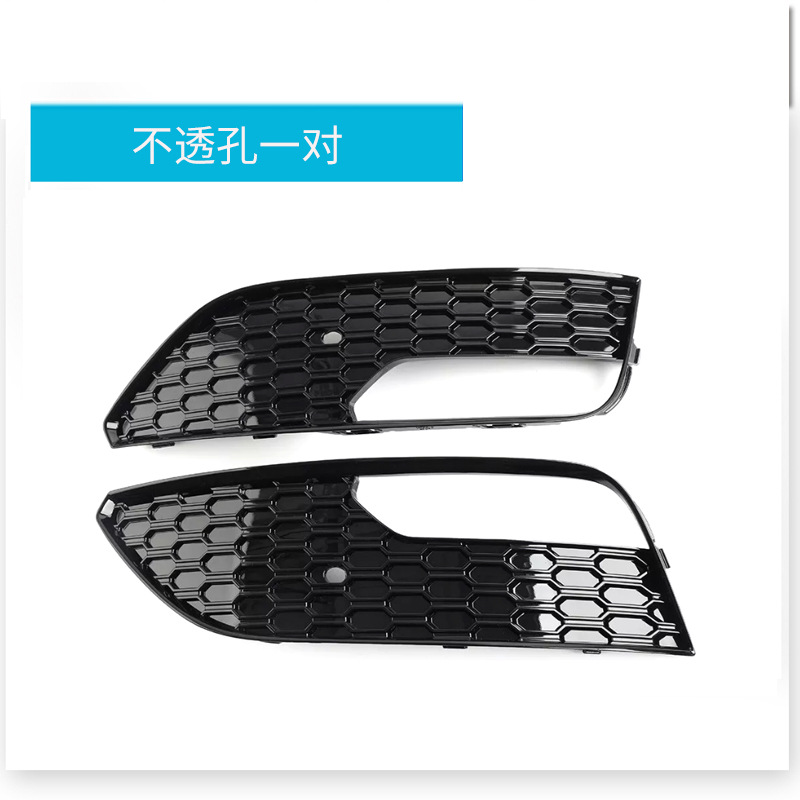 Une paire de trous non perforés