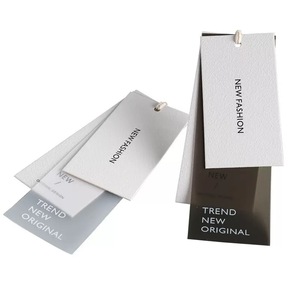 Étiquette personnalisée en papier pour sacs fourre-tout, sacs à main, articles en cuir avec cordon – Vente en gros directe fabricant - Product Image 2