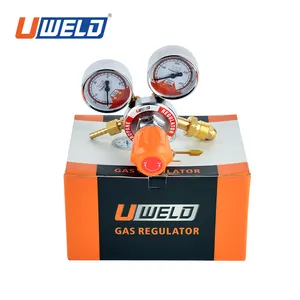 Uweld ควบคุมความดันก๊าซโพรเพนเครื่องวัดการไหล Regulator ที่มีคุณภาพสูงก๊าซ