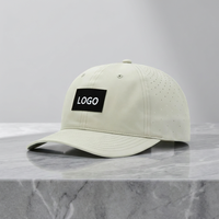 Nuovo Cappello da Baseball Richardson 226 alla Moda con Logo Personalizzato, 6 Pannelli, Impermeabile, Sportivo, da Golf, con Perforazioni Tagliate al Laser