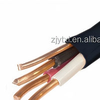 NMWU CSA certificado nuevo aislamiento de polietileno reticulado personalizado Cable de chaqueta de PVC de cobre desnudo trenzado