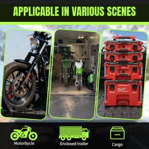 Sangle à cliquet en polyester de 1 pouce (25 mm) avec crochets doubles en J - Résistance à la rupture de 800 kg pour la fixation de cargaisons, véhicules tout-terrain, pick-up - Product Image 6