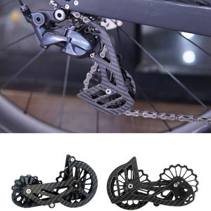 Dérailleur arrière en céramique pour vélo, poulie de guidage, en fibre de carbone, pour <span class=keywords><strong>shimano</strong></span> 6800 R8000 <span class=keywords><strong>R7000</strong></span>, 17T - Product Image 2