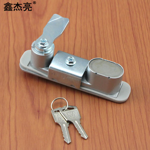 <b>Cabinet</b> Door <b>Lock</b> MS737 Zinc Alloy Keyless Industrial Style Left Right Opening - Product Image 2