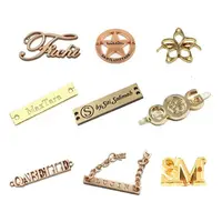 Source Personalized wholesale custom logo stamped metal tag charms, letter  word phrase tags on m.