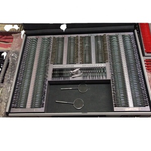 Boîte optique en gros directement de l'usine d'optométrie, ensemble de lentilles ophtalmiques en métal avec monture offerte - Product Image 1