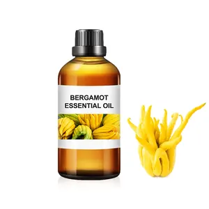 100% natural organic bergamot essential oil is mass-produced by manufacturers for use in scented candle making