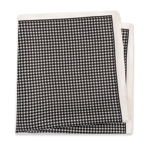 منديل جيب حريري فاخر عالي الجودة من هاموسيجيا بتصميم أنيق يقبل تخصيص الشعار مع طباعة الشاشة - Product Image 6