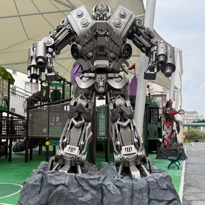 Modelo <span class=keywords><strong>de</strong></span> Auto Autobot, Pintura Brillante Realista, Resina Reforzada, Estatua <span class=keywords><strong>de</strong></span> Robot Gigante <span class=keywords><strong>de</strong></span> Fibra <span class=keywords><strong>de</strong></span> Vidrio, Decoración para Tiendas <span class=keywords><strong>de</strong></span> Autos y Concesionarios 4S - Product Image 6