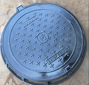 Couvercle de trou d'homme en fonte ductile rond en fonte ductile robuste - Product Image 3