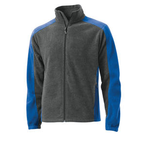 Manteau d'hiver pour hommes veste polaire couleur unie poches polaire veste zippée veste personnalisée en usine pour hommes - Product Image 1