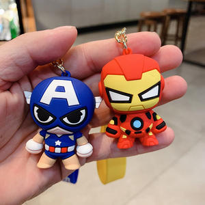 New Arrival 3D PVC Cartoon <b>cool</b> cartoon Promotional Anime Keychain Silicon <b>Key</b> <b>ring</b> Accessories Rubber <b>Key</b> chains Carabiners - Product Image 5