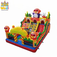 Parc d'attractions gonflable pour enfants et adultes, certifié CE, OEM disponible, directement de l'usine pour les événements, avec souffleur, résistant aux UV, à vendre