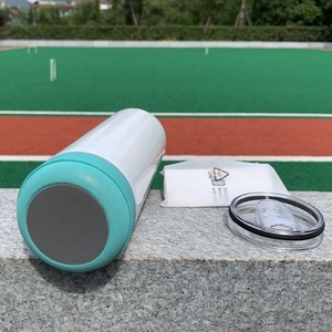 Reproductor de música inteligente Altavoz inalámbrico 20oz Pantalla recta Vaso de sublimación al aire libre para producción de tazas de regalo - Product Image 6