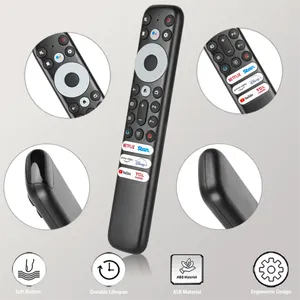 RC902V FAR1 per la sostituzione del <span class=keywords><strong>telecomando</strong></span> vocale TCL TV <span class=keywords><strong>con</strong></span> i pulsanti YouTube <span class=keywords><strong>Netflix</strong></span> PrimeVideo 75 c835 65 c835 55 c835 - Product Image 3