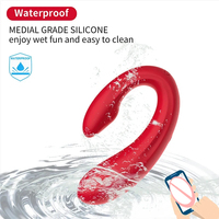 Vibrateur G-spot en silicone liquide ultra-silencieux avec 9 modes de vibration et contrôle par application pour femmes - Vente en gros