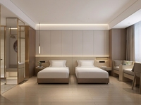 Fünf-Sterne-Luxus Modernes Hotelbett-Set für Apartment & Villa Schlafzimmermöbel Maßgefertigte Größen
