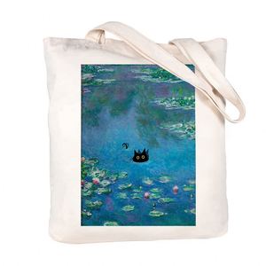Bolsas de Compras de Lona de Algodón Reciclables en Oferta, Bolsa de Compras para Mujer con Logotipo - Product Image 1