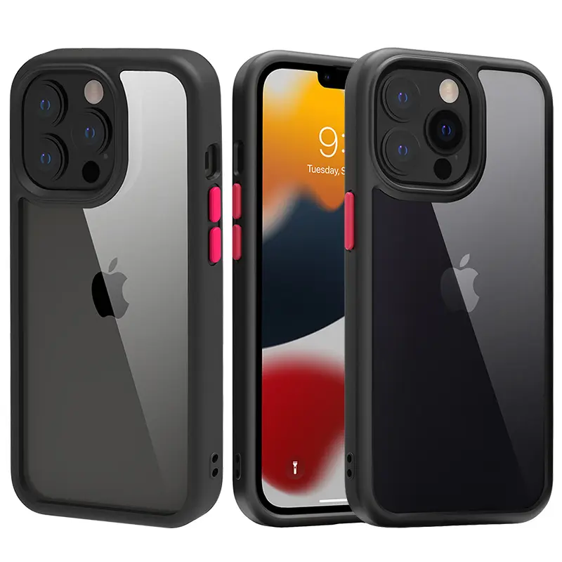 Coque de luxe en verre trempé pour iPhone 13, étui résistant à l'usure, Nano résistant aux déflagrante, Pro Max