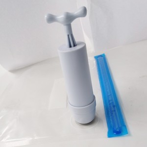 Manual <b>Vacuum</b> Pump For Food Storage <b>Bags</b> Gray Non Filterable 0070 Anhui Origin - Product Image 1