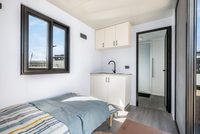 Design moderne de luxe grand-mère plat de luxe installation rapide mur de verre préfabriqué petite maison en bois maisons conteneurs maisons préfabriquées