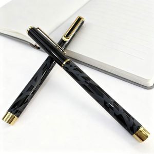 Black Blue Metal Signature <b>Pens</b> for <b>Men</b> Business Corporate Event Advertising Customizable LOGO UV Printing Gel <b>Pens</b> Suitable - Product Image 5