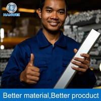 Batang Aluminium Ekstrusi Datar Paduan 6061 T6