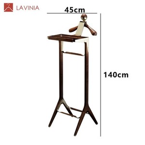 Lavinia, sala de estar de Hotel de alta calidad, suelo a suelo, ropa de madera móvil, colgador personalizado, soporte para sombreros, estante de almacenamiento - Product Image 1