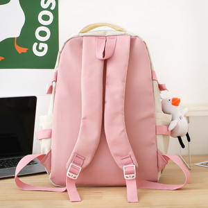 Zaino alla moda Oxford di grande capacità scolastica; Borsa <span class=keywords><strong>per</strong></span> Laptop <span class=keywords><strong>per</strong></span> studenti delle scuole medie; Borsa a doppia spalla Unisex - Product Image 5