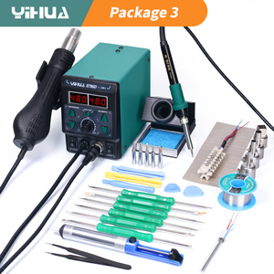 Station de soudage à air chaud numérique YIHUA 8786D pour réparation de téléphones, BGA, SMD - Product Image 3