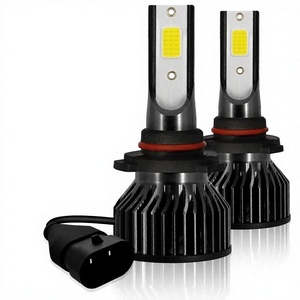 Ampoule de remplacement automobile universelle COB LED avec ailettes de refroidissement et ventilateur de refroidissement actif - Product Image 2