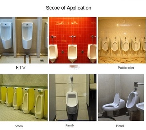 Discount jetable urinoir <span class=keywords><strong>écran</strong></span> couleur changeante avec bloc pour la fabrication - Product Image 3